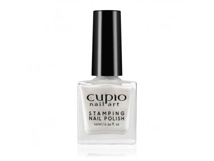 stamping nail polish cupio pearly white