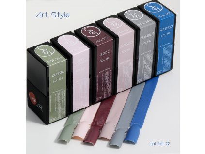 Sada UV/LED Gel lak -“Art Style fall” 6*10ml