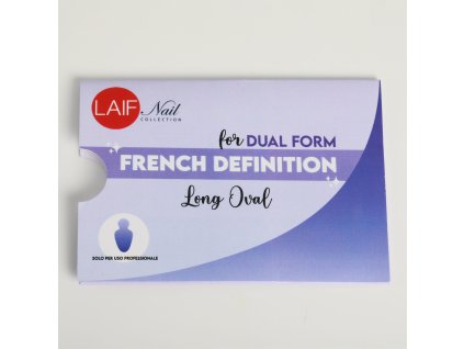 french definition long oval scaled