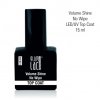 glvsnowipe 15 ml volume shine no wipe led uv top coat