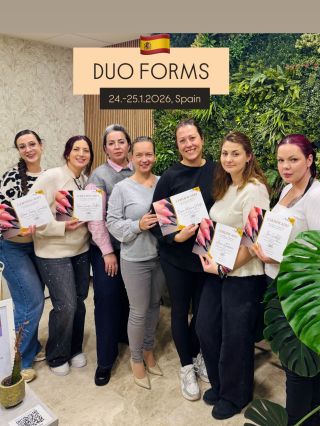 Ve dnech 24-.25.1.2026 proběhl ve španělské Granadě můj kurz DUO forms. 1. den jsme věnovaly teorii, takže o duálkách už...