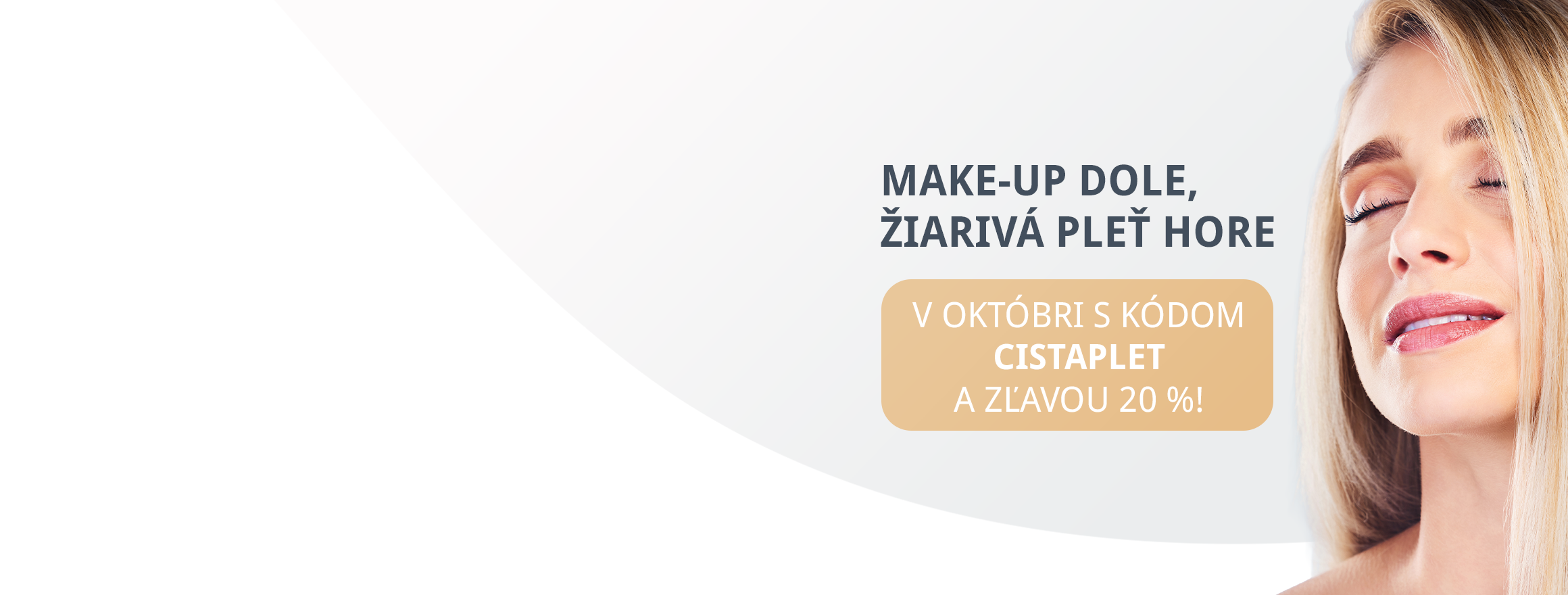 Zľava 20 % na produkty na odličovanie