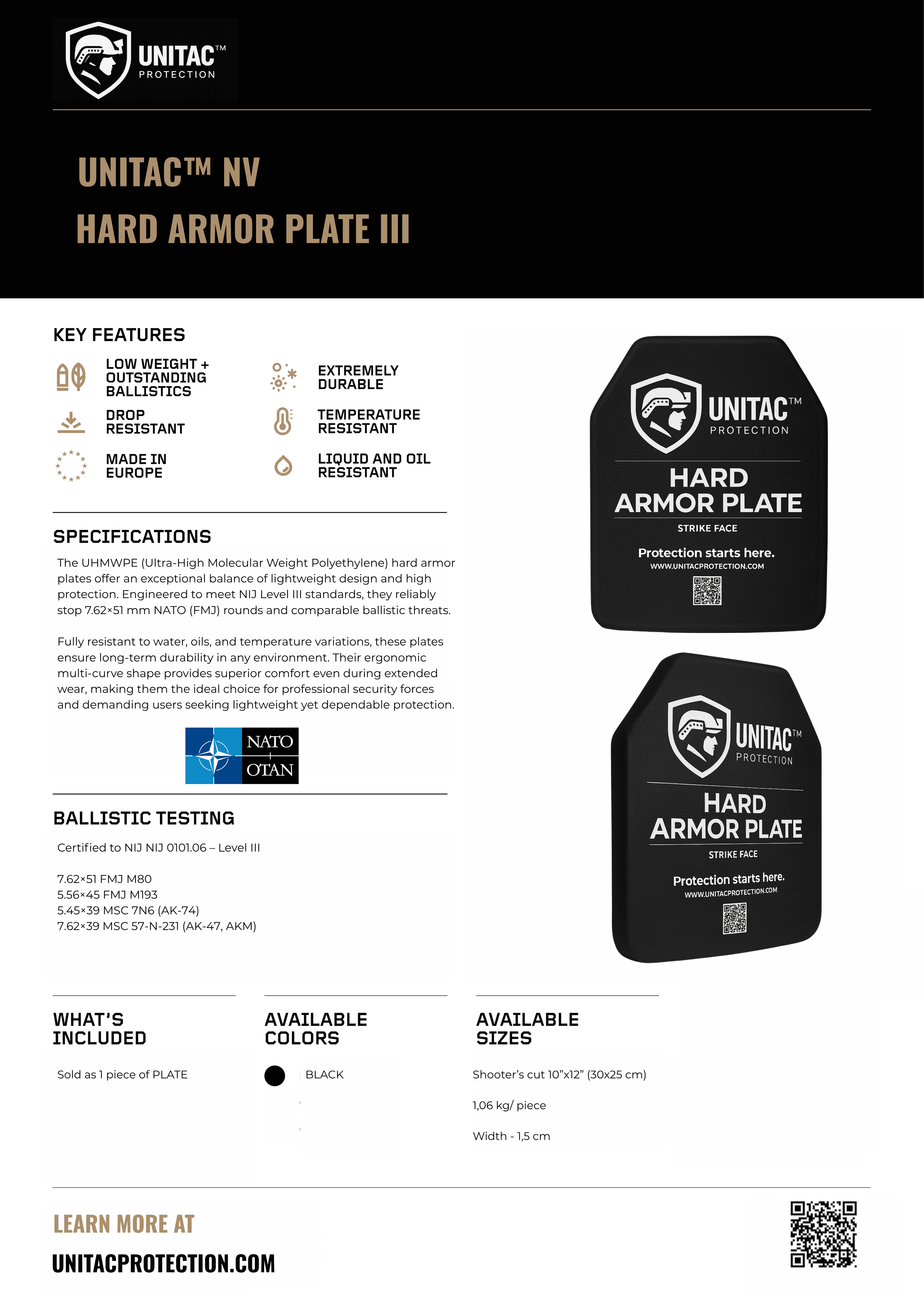 UNITAC™ Broschüre — technische Übersicht