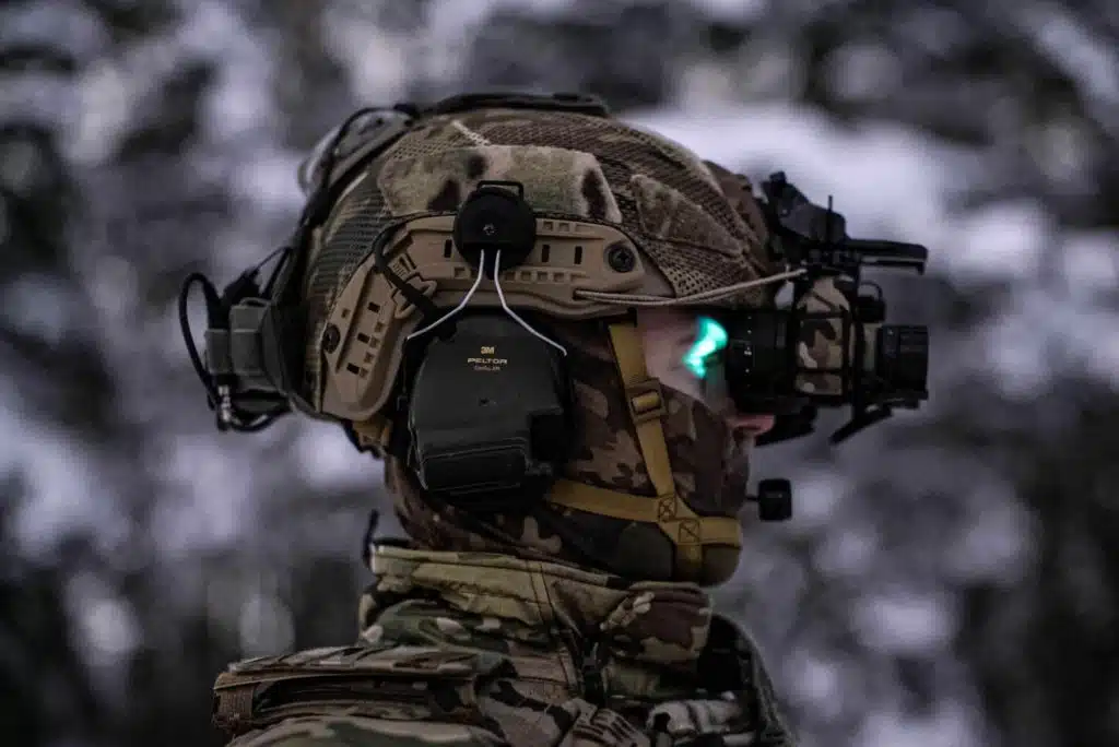 Ballistischer Helm — Promoansicht