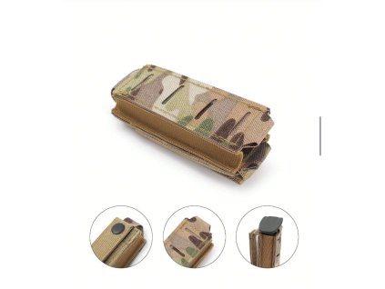 Laser Molle sůmka 9mm Multicam