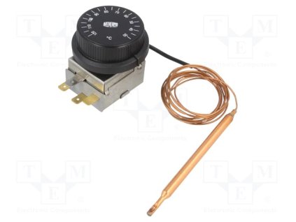 Temostat  30÷120°C, 400V, 10A, KAP120/A,  PLU 14179