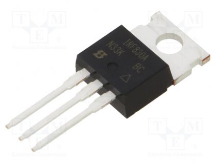 IRF830APBF, Tranzistor N-MOSFET, 500V, 3.2A, PLU T288