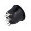 Spínač kolískový R13-112LF-02-BBR0-OD-L-3 SCI, 12VDC, 20A