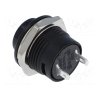 Spínač tlačidlový 250V, 3A, OFF-(ON), vratný, PS507A-BB, PLU SP541