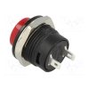 Spínač tlačidlový 250V, 3A, OFF-(ON), vratný, PS507A-BR, PLU SP536