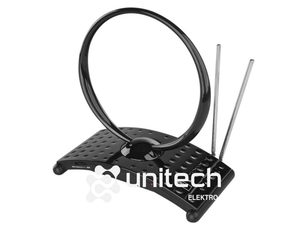 Anténa izbová CITY RING-C550, DVB-T2, DAB, FM, filter LTE/4G/5G