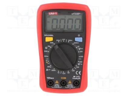 Multimeter UT33B+, UNI-T, PLU 32413