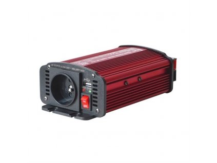 Menič napätia  12VDC/230V, 600/300W, USB, GETI, PLU  ME25