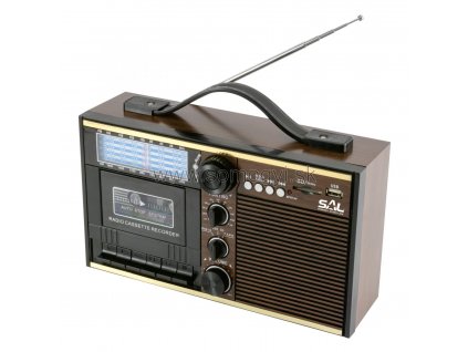 Retro kazetový rádioprijímač RRT11B, PLU 20726
