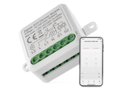 GoSmart modul stmievania IP-2112DZ, ZigBee, 2-kanálový