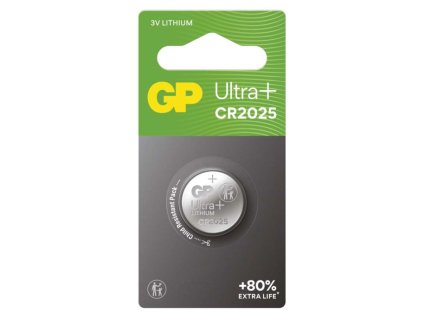 Lítiová gombíková batéria GP CR2025, 1 ks