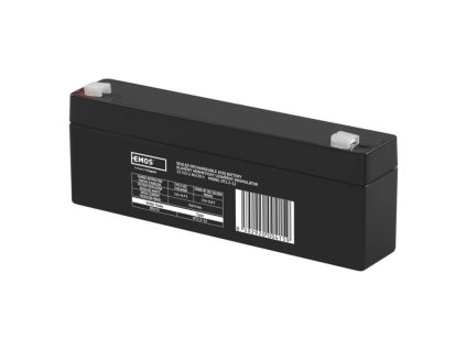 Bezúdržbový olovený akumulátor 12 V/2,2 Ah, faston 4,7 mm