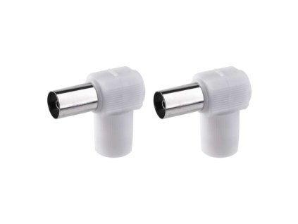 Konektor IEC zásuvka skrutkovací uhlový