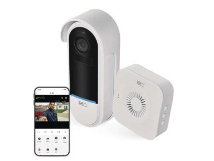 GoSmart Domový bezdrôtový batériový videozvonček IP-15S s WiFi