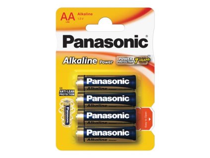 Batéria AA (R6) alkalická PANASONIC Alkaline Power 4ks / blister