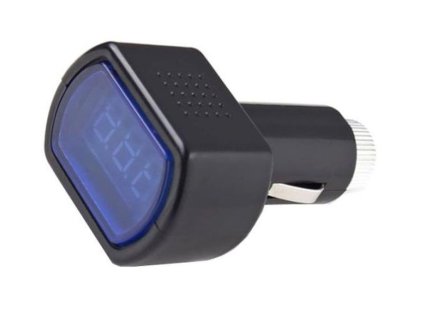 Voltmeter do auta HADEX R001 montáž do autozdířky