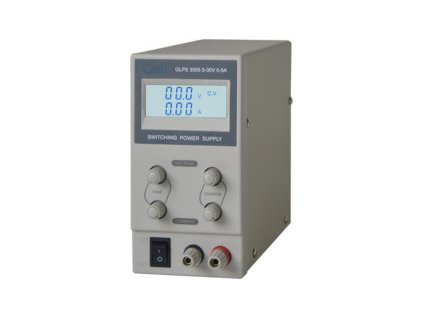 Zdroj laboratórny GETI GLPS 3005 0-30V/ 0-5A