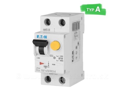 Chránič Eaton PFL6 B10, 2P, 30mA, 112873, PLU CH44