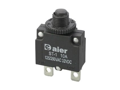 Nadprúdový tepelný istič ST-1 250VAC/5A alebo 32VDC/5A