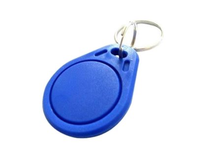 RFID prístupový čip 125kHz, prívesok, modrý