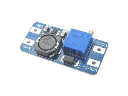 Napájací modul, step-up menič 2A s MT3608