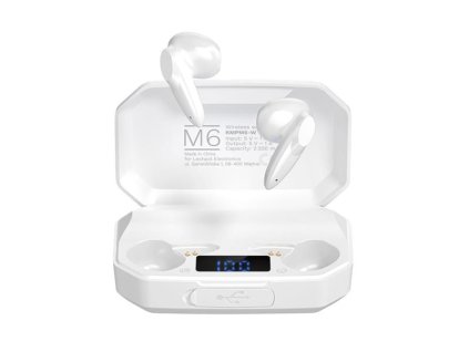 Slúchadlá Bluetooth KRUGER & MATZ M6 White