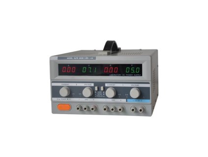 Zdroj laboratórny GETI GLPS 3003E 2x0-30V/ 0-3A+ (5V-3A)