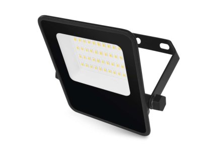 LED reflektor VISIO čierny, 20W neutrálna biela