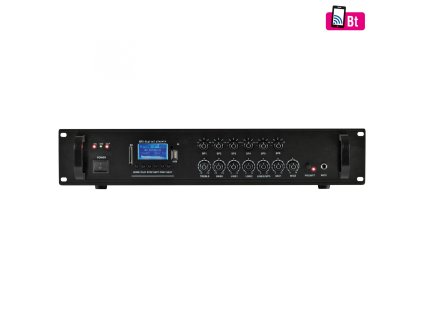 Zosilňovač mixážny, MPA 240BT, 240W, 100V, 4-16Ohm, FM, BT, PLU 20404
