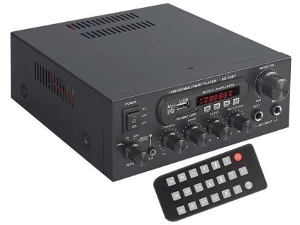 Zosilňovač, rádio, bluetooth, prehrávač MP3 KS-33BT
