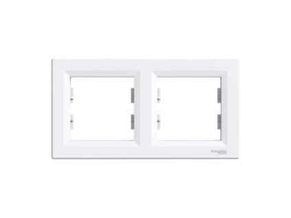 134361 asfora eph5800221 kryci ramcek 2 nasobny horizontalny biela (1)