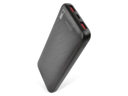 Power bank EMOS AlphaQ3, 10 000 mAh, 22,5 W, čierny