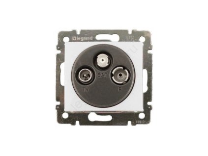 Zásuvka TV RD-SAT, LEGRAND VALENA Classic, biela, koncová, 774436, PLU LE989