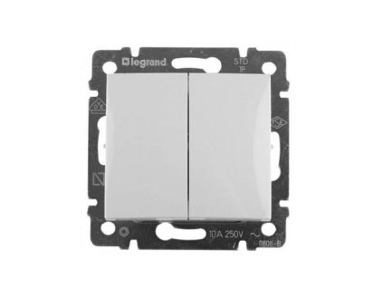 Spínač LEGRAND VALENA Classic, č.5, biely, 774405, PLU LE3