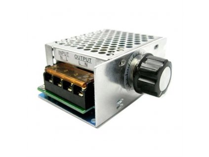Stmievač a regulátor otáčok pre komutátorové motory do 4000Wregulátor otáčok PWM  DC motorov alebo LED do 2A