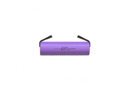 Akumulátor  18650, 3.7V, 2200mAh, Li-Ion, nabíjaci, pásové vývody, PLU 31600