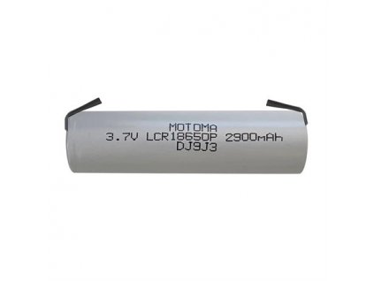 Akumulátor  18650, 3.7V, 2900mAh, Li-Ion, nabíjaci, pásové vývody, PLU 31602