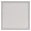 LED prisadené svietidlo, štvorec, biele, 21W, CCT