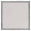 LED prisadené svietidlo, štvorec, strieborné, 21W, CCT