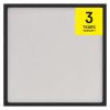 LED prisadené svietidlo, štvorec, čierne, 28,5W, CCT