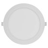 LED vstavané svietidlo NEXXO, kruhové, biely, 18W, neutrálna biela