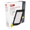 LED vstavané svietidlo NEXXO, štvorec, čierne, 12W, CCT