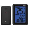 Digitálny teplomer, bezdrôtový snímač, budík E8636