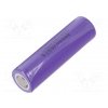 Akumulátor  18650, 3.65V, 2600mAh, Li-Ion, PLU 32242