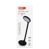 LED stolná lampa CHARLES, čierna